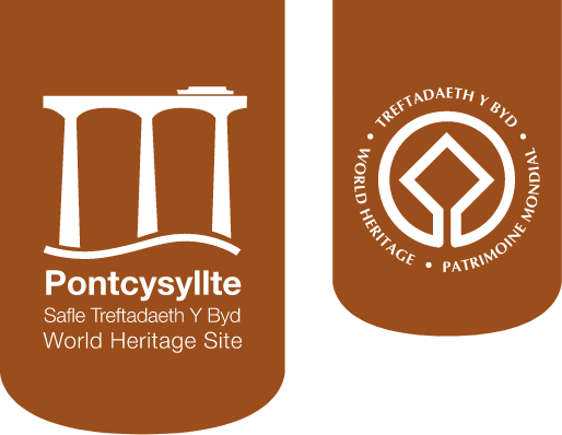 Pontcysyllte Safle Treftadaeth Y Byd World Heritage Site logo