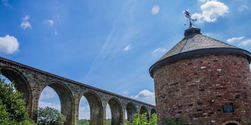 *Cefn Viaduct and roundhouse