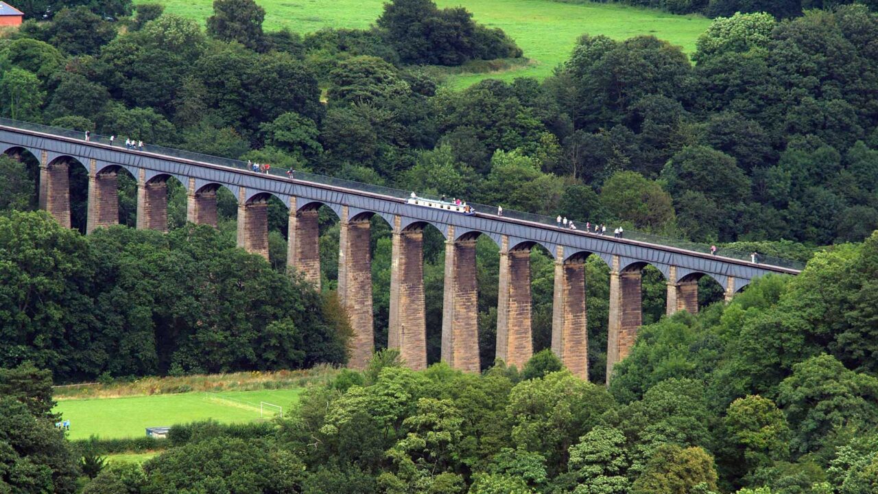 *view of pontcysyllte aqueduct