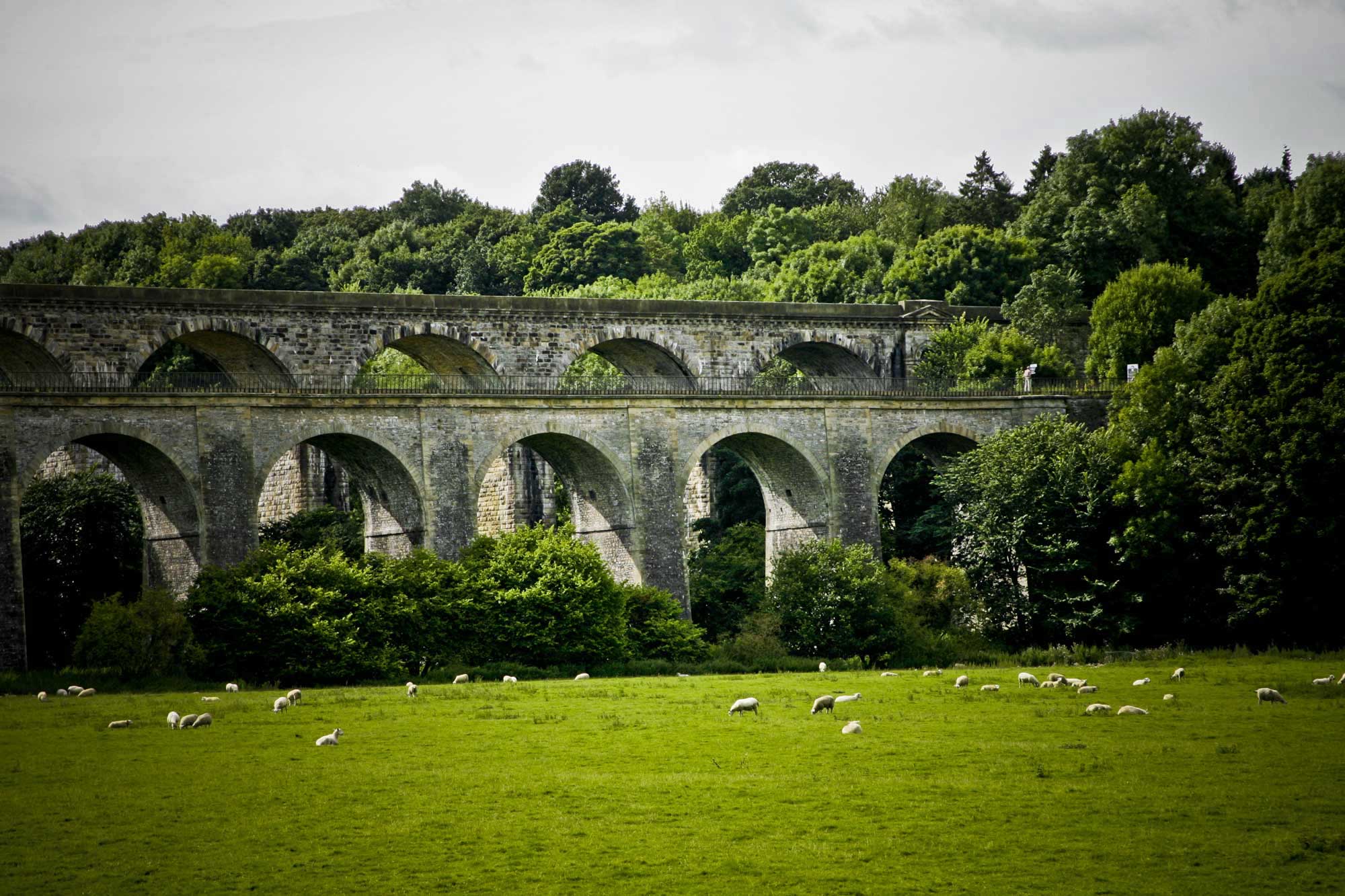 *Chirk Aqueduct and Chirk Viaduct