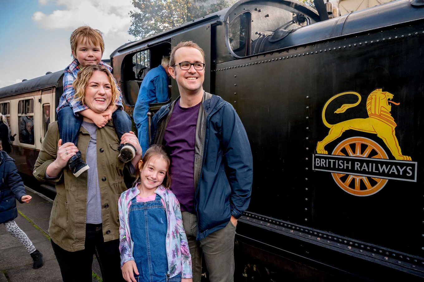 *steam train at llangollen railway