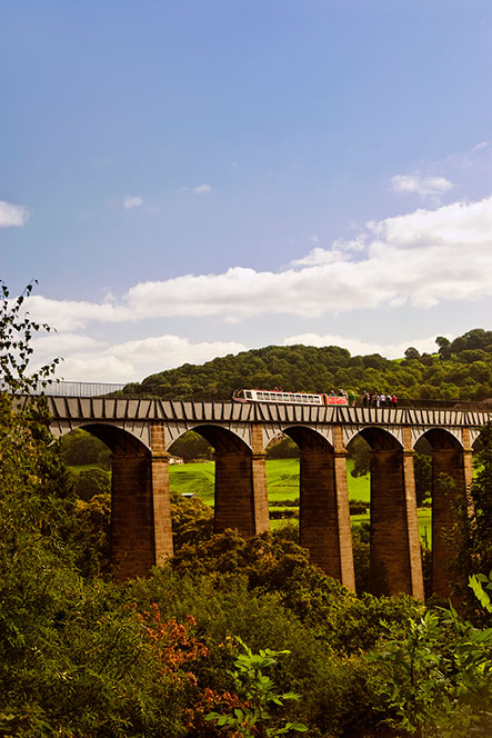 Canal boat Pontcysyllte