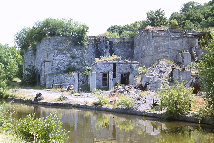 1969 llun o safle odyn 1969 photo of kiln site