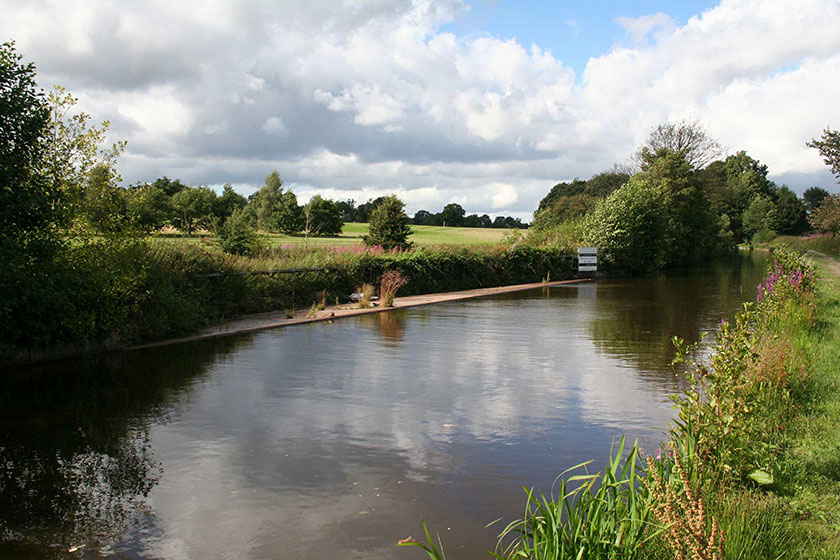 Gorlif Afon Bradle Afon Bradley overflow