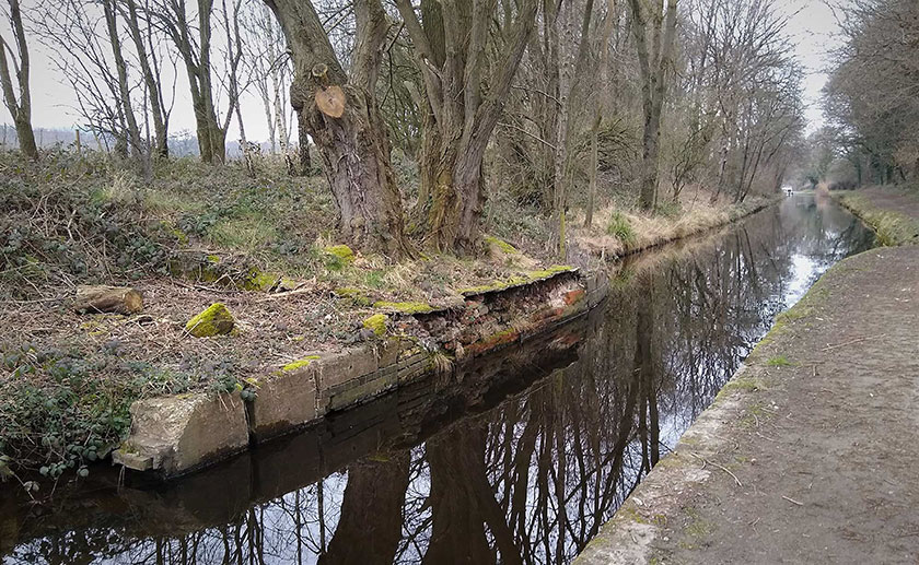 Red Bridge remains