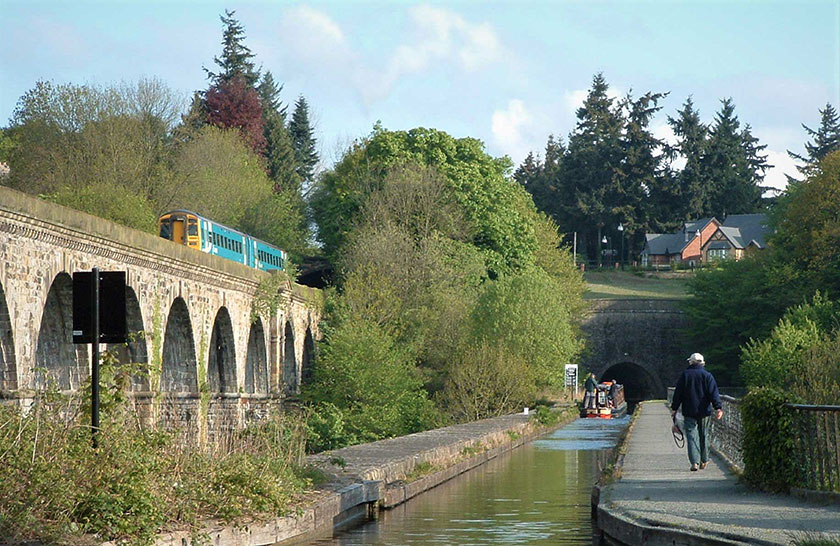 Chirk Viaduct Traphont y Waun 