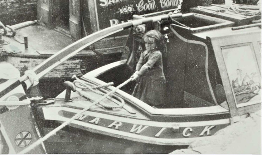 Child on boat