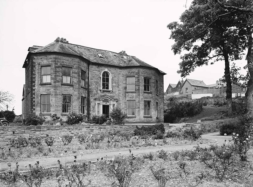 Picture of Plas Kynaston, home of Exuperius Pickering