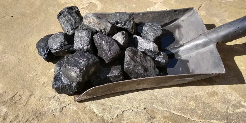 Shovel of coal