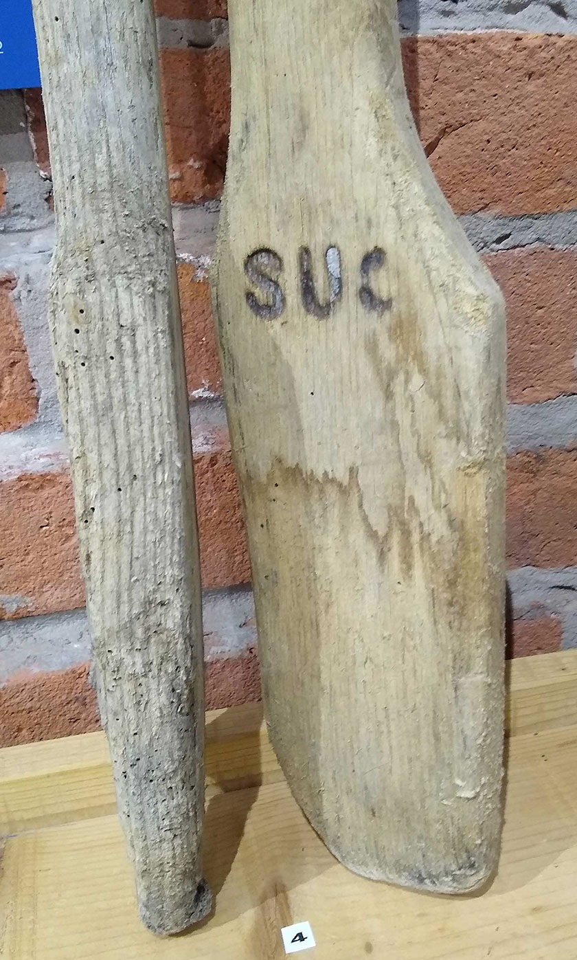 Padl clai SUC SUC clay paddle