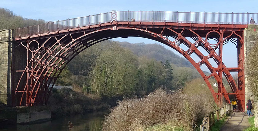 Pont haearn Ironbridge