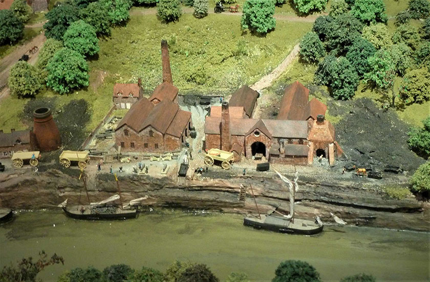 Calcutts Ironworks model