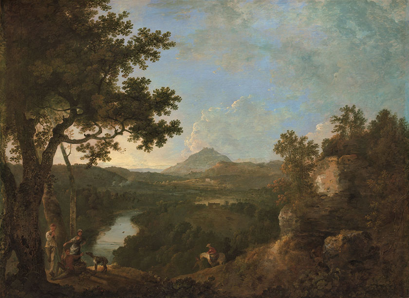 Romantic landscape - Richard Wilson