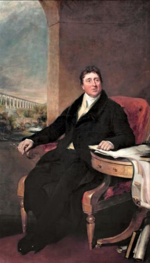 Llun Telfod – Lane Thomas Telford - Lane portrait