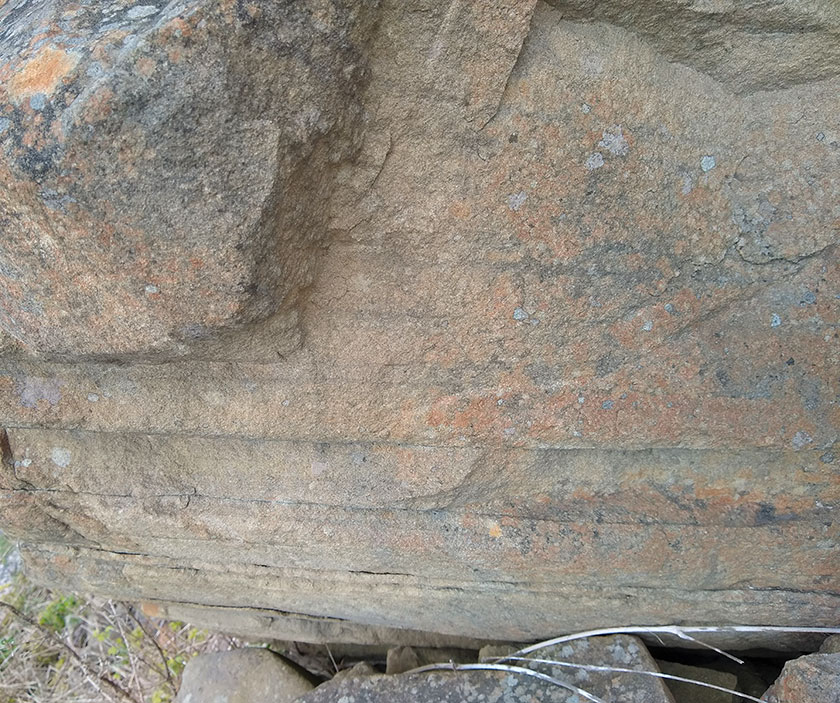 Clogfaen tywodfaen Sandstone boulder