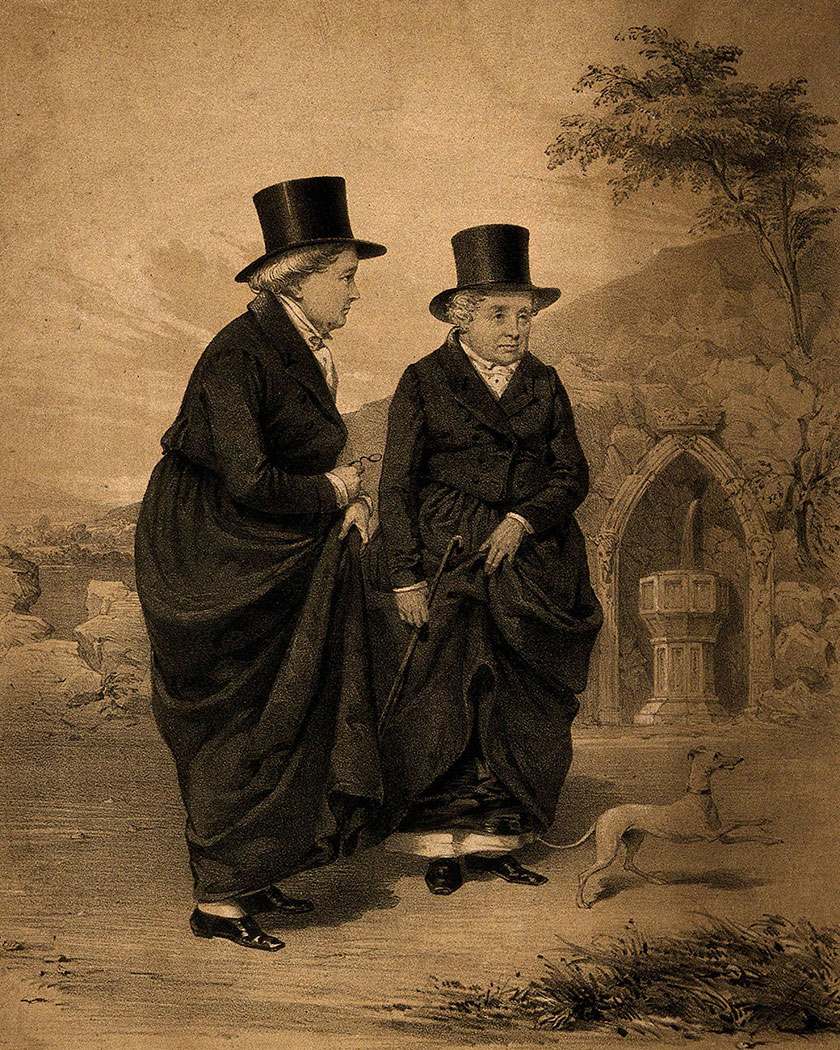 Ladies of Llangollen print