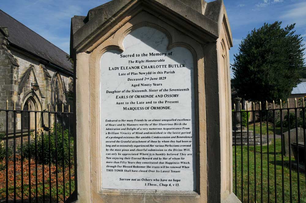 Ladies of Llangollen Memorial