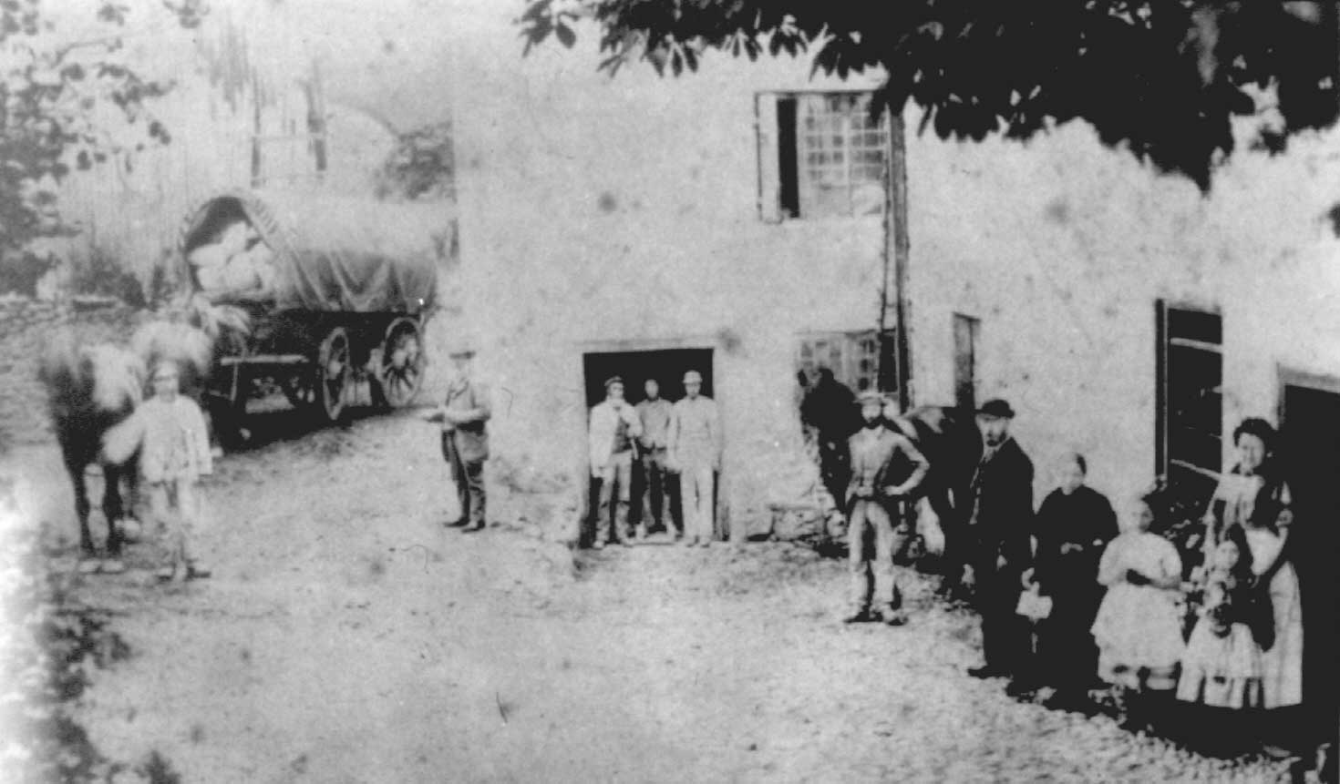 The Corn Mill, Llangollen 1887