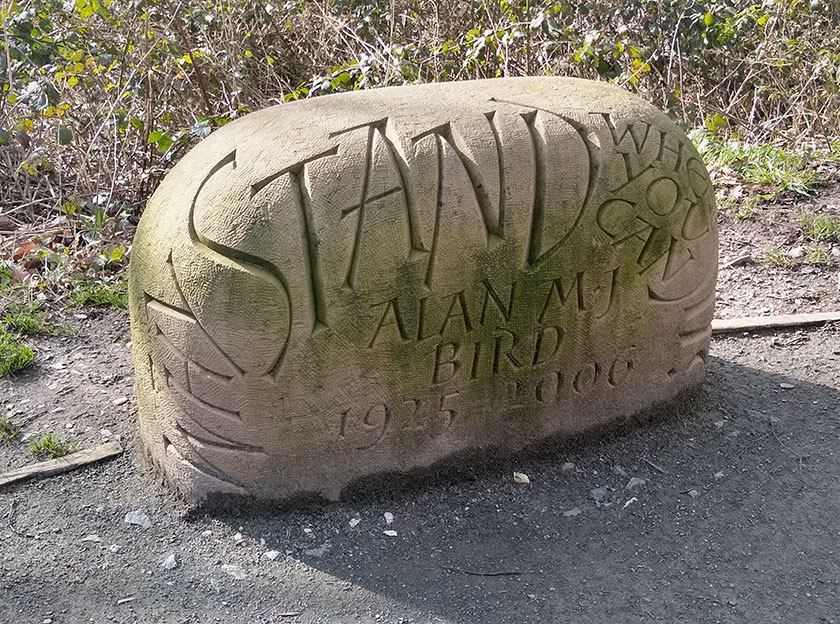 Alan bird stone