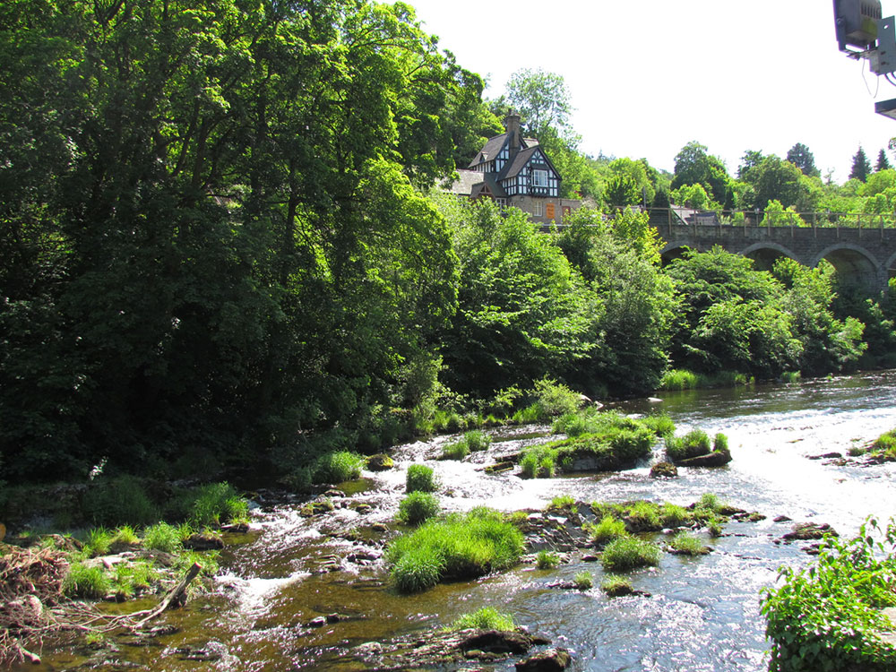 Berwyn Station from Chain Bridge Hotel