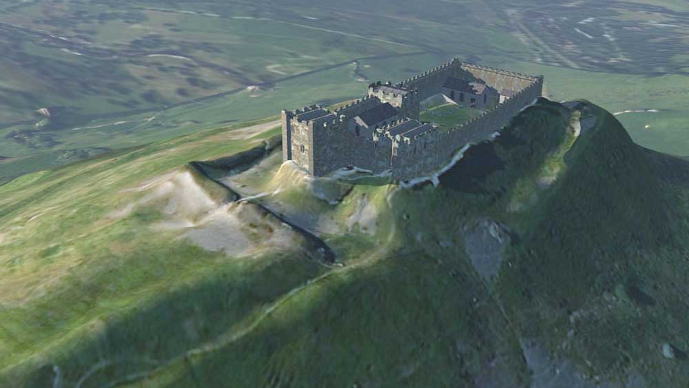 Castell-Dinas-Bran-reconstruction