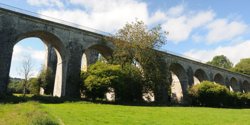 Chirk Aqueduct from below