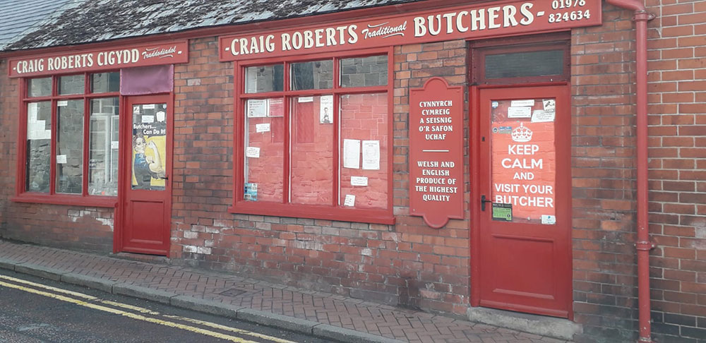 Craig Roberts butchers cefn mawr
