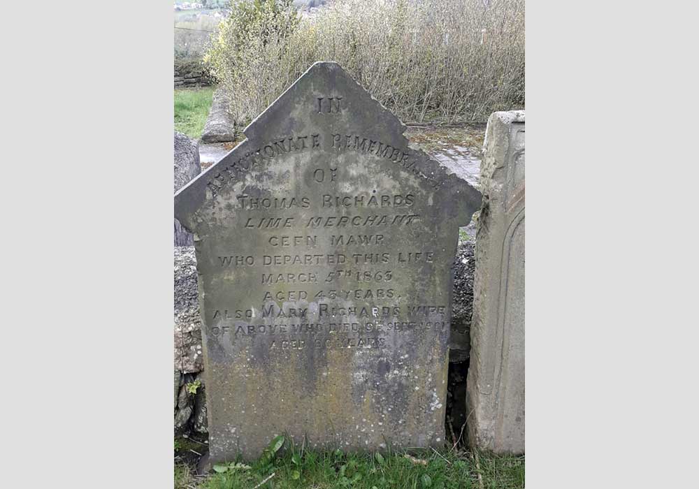 Lime merchant gravestone Zion-chapel grounds Stop Heathe Williams