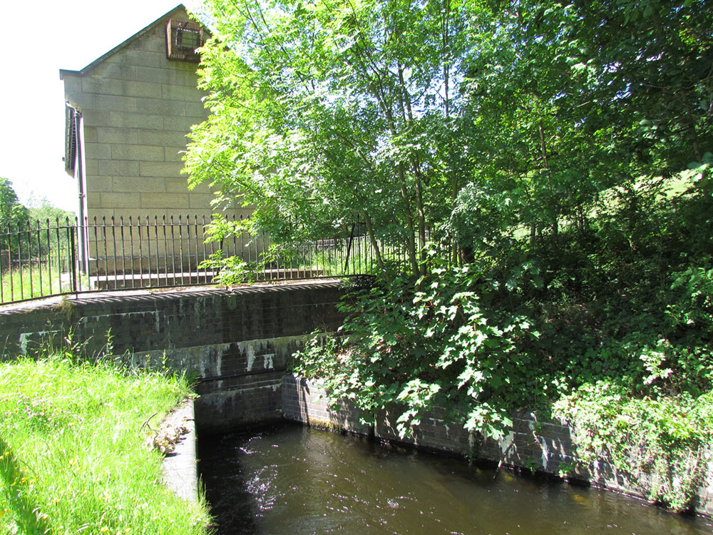 The start of the Llangollen canal