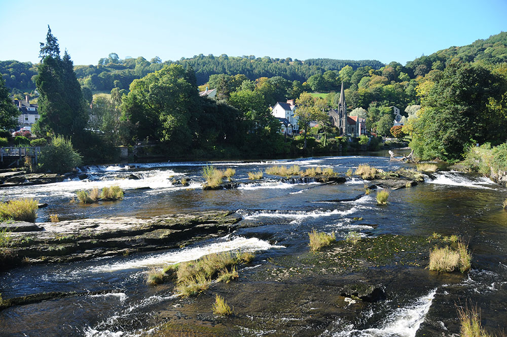 The River at Llangollen