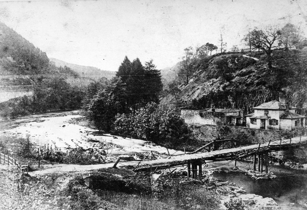 Chain Bridge River Dee