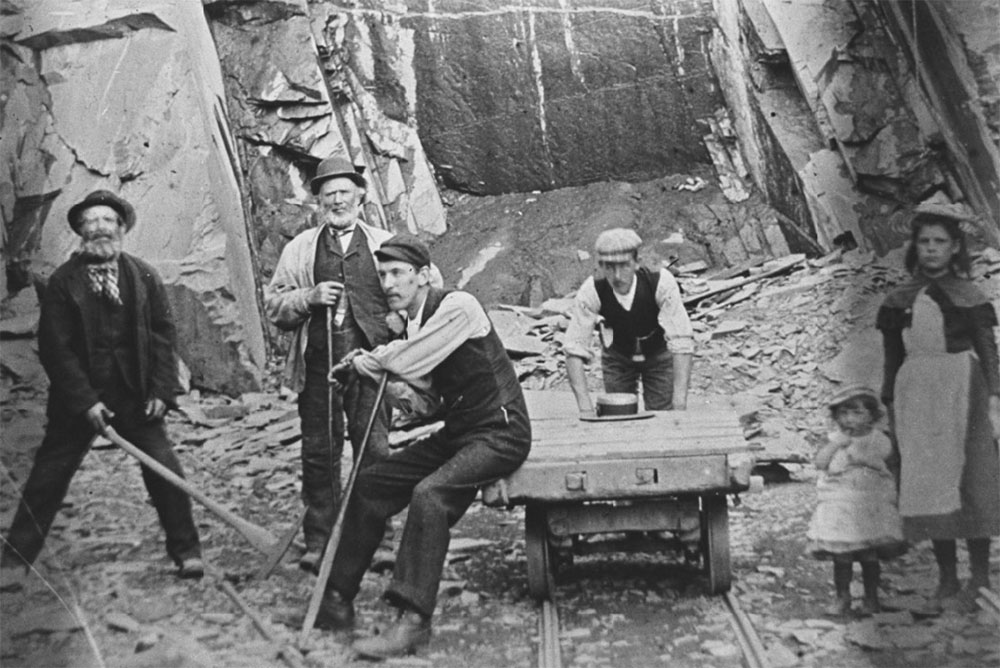 Quarry Workers, early 1900s